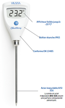 Thermomètre de précision avec sonde fixe Checktemp